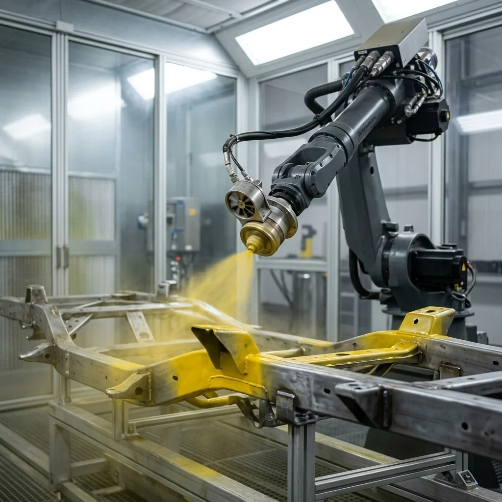 Robotic Coating: Spray Parameter Optimization and Finish Quality